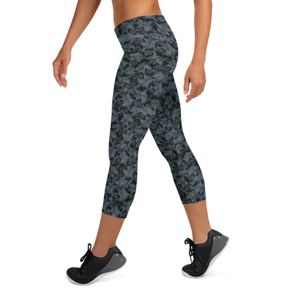 Capri Leggings (Wolfs Of Fire)