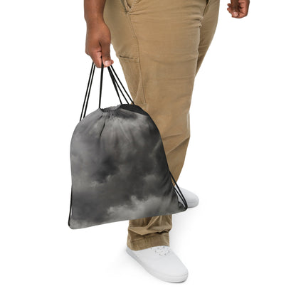 Drawstring Bag (Dark Clouds)