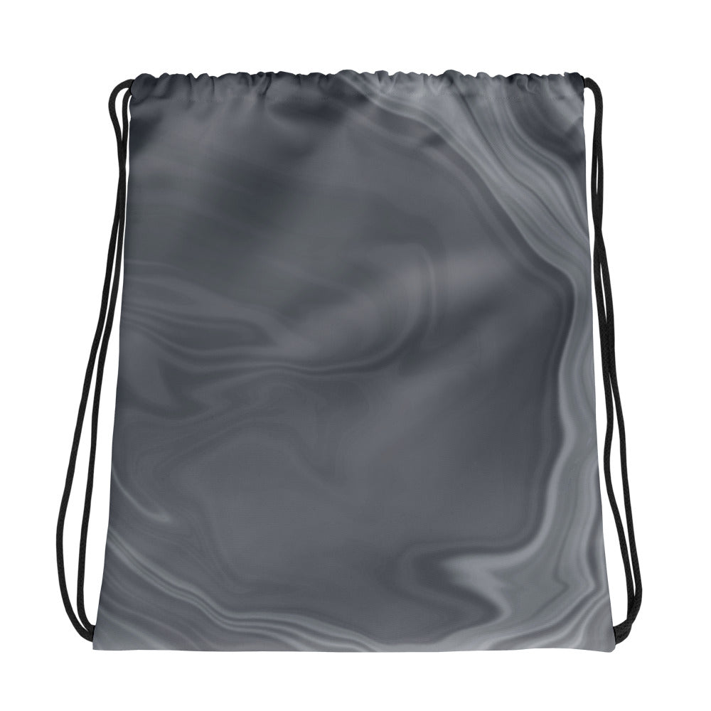 Drawstring Bag (Dark Waves)