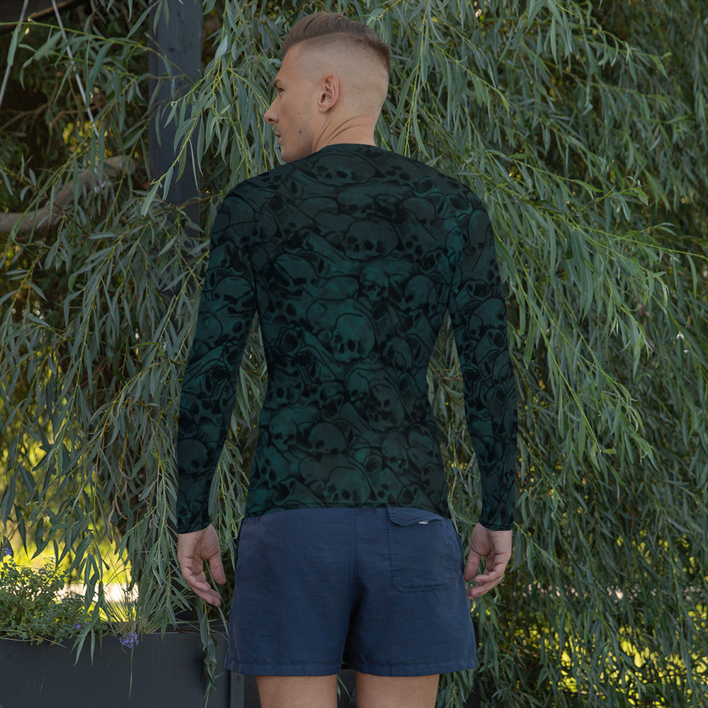 Men's Rash Guard (Skulls Of Tundra)