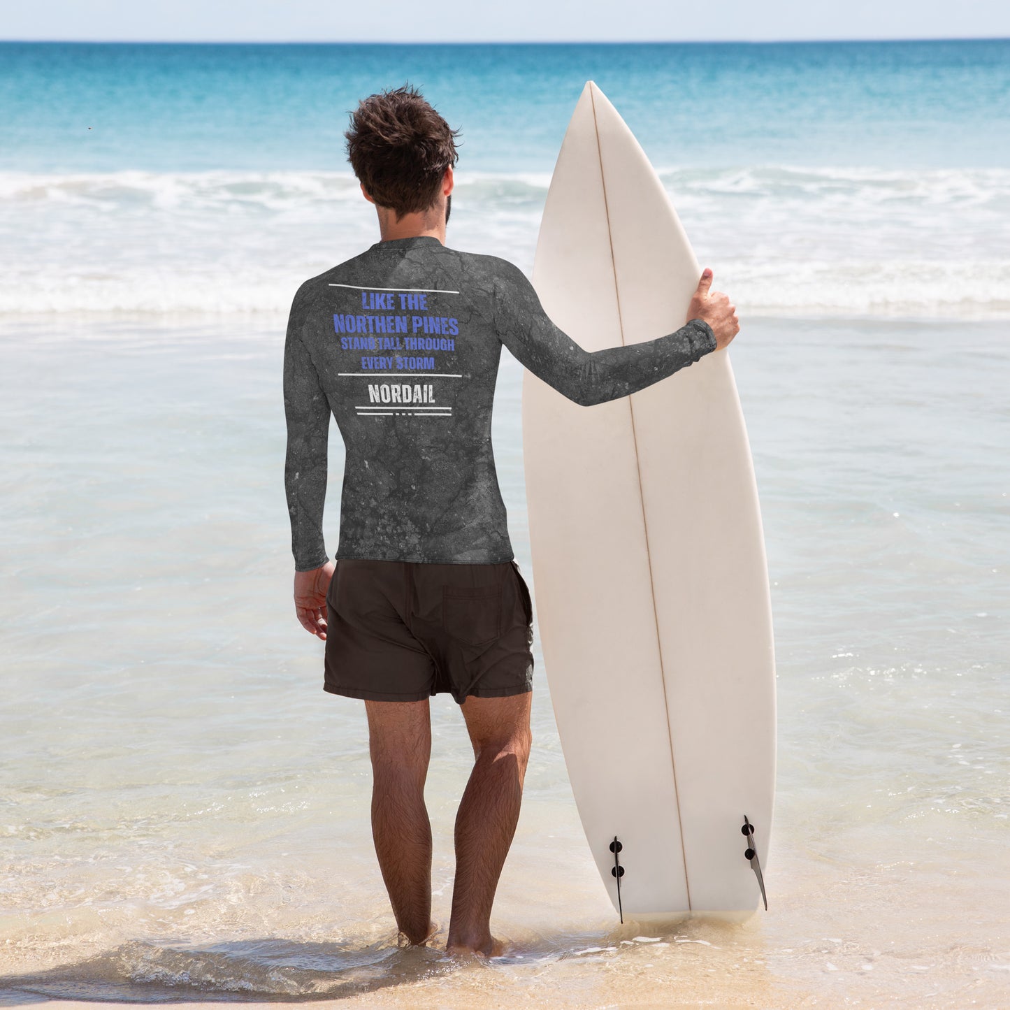 Men's Rash Guard (Nordic Ash)