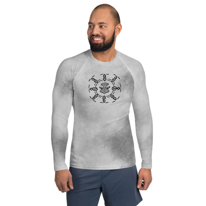 Rash Guard para hombre (Vikingo) Gris