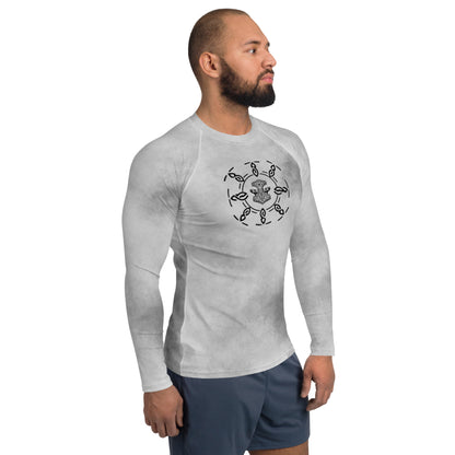 Rash Guard para hombre (Vikingo) Gris