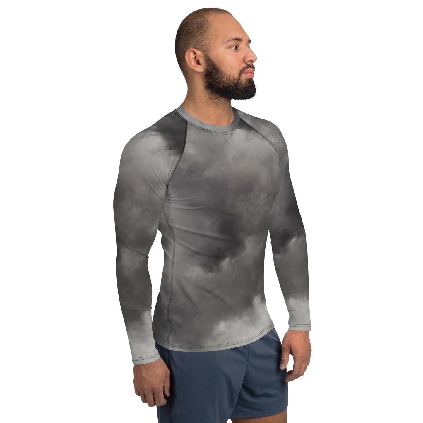 Men's Rash Guard (Dark Clouds)