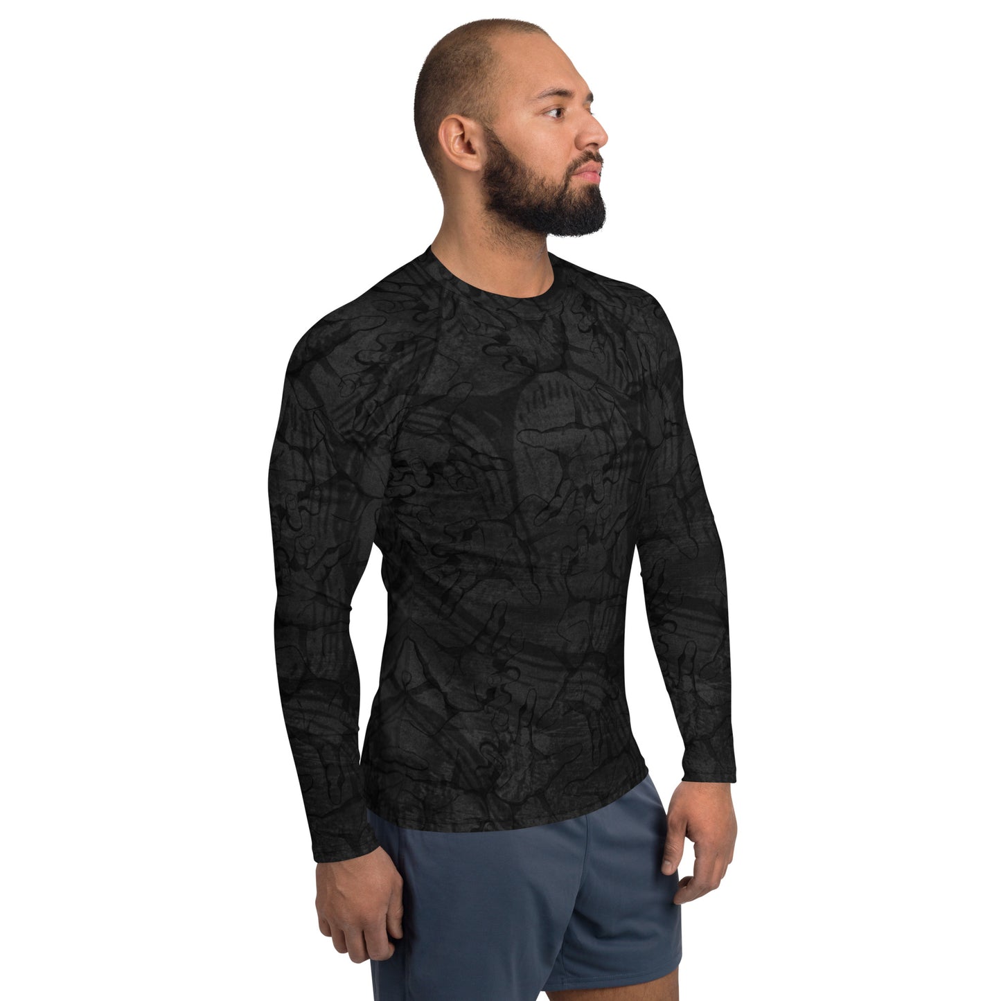 Men's Rash Guard (Hands Of Darkness)