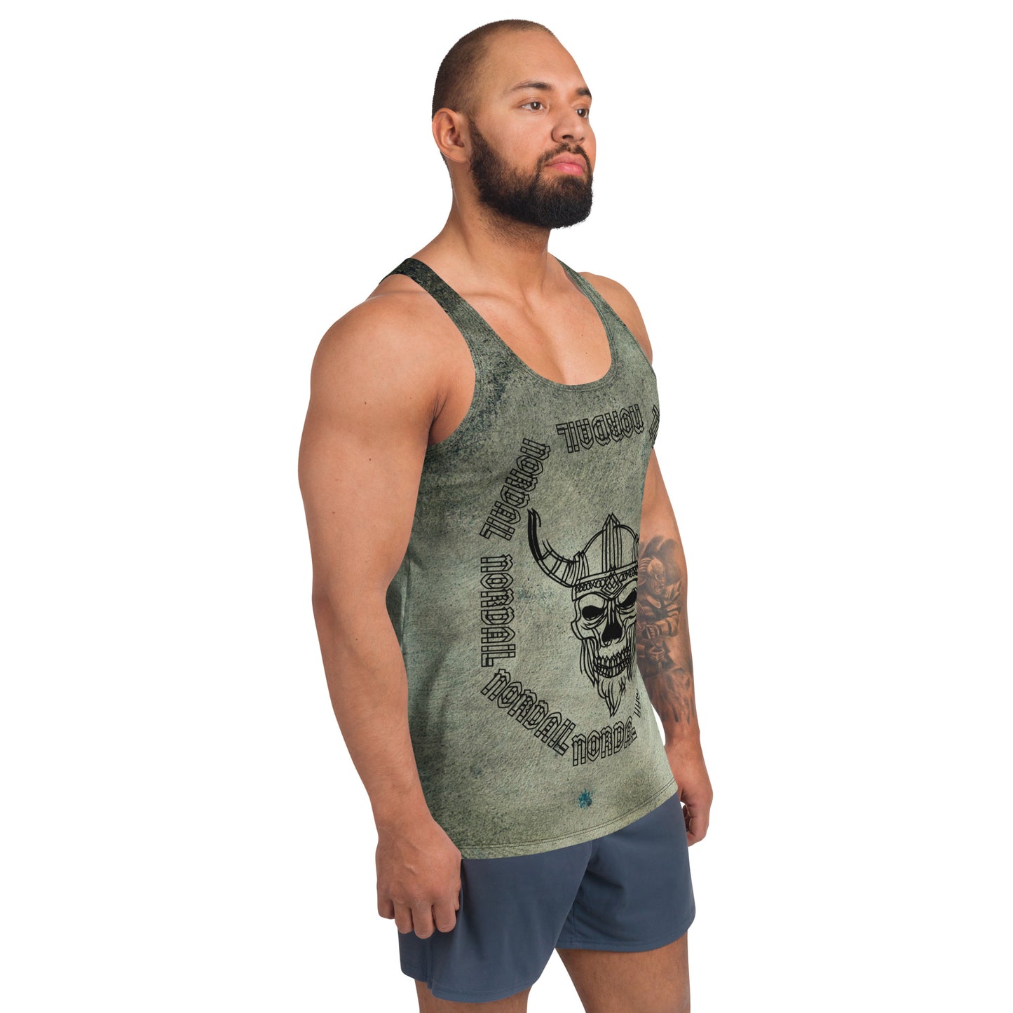 Unisex Tank Top (Vivid Viking Skull)