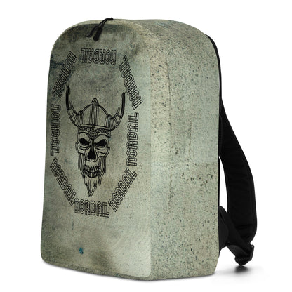 Minimalist Backpack (Vivid Viking Skull)