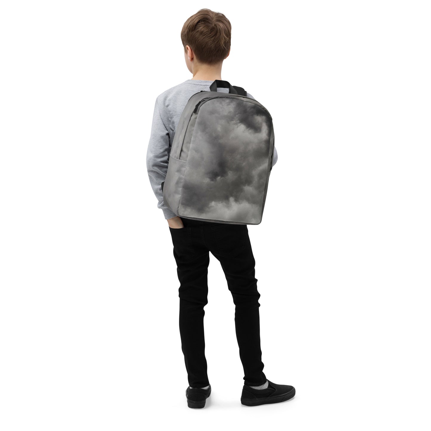 Minimalist Backpack (Dark Clouds)