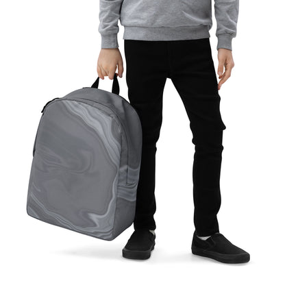 Minimalist Backpack (Dark Waves)