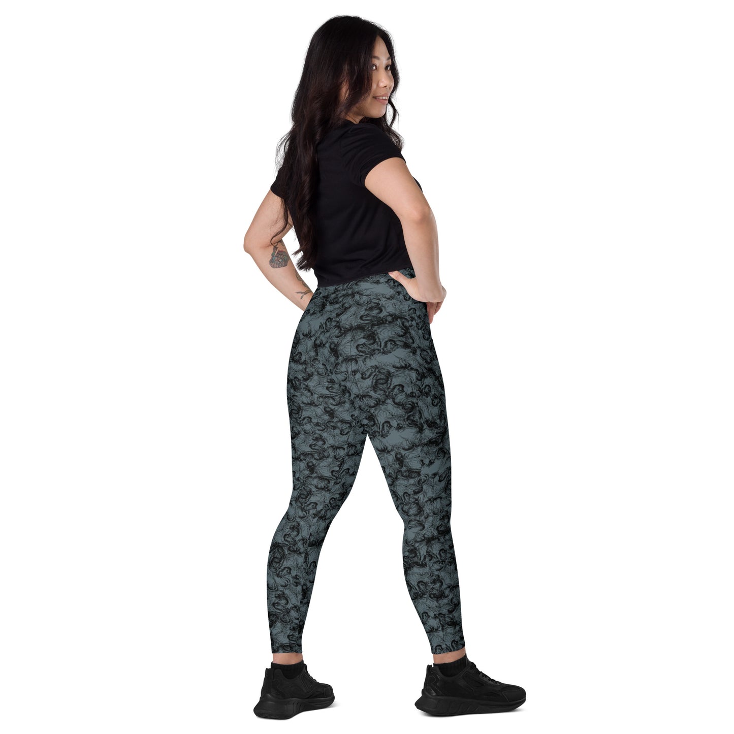 Leggings With Pockets (Wolfs Of Fire)