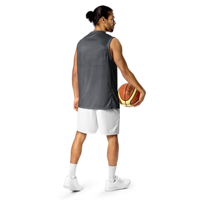 Unisex Basketball Jersey (Dark Waves)