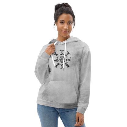 Unisex Hoodie (Viking) Grey