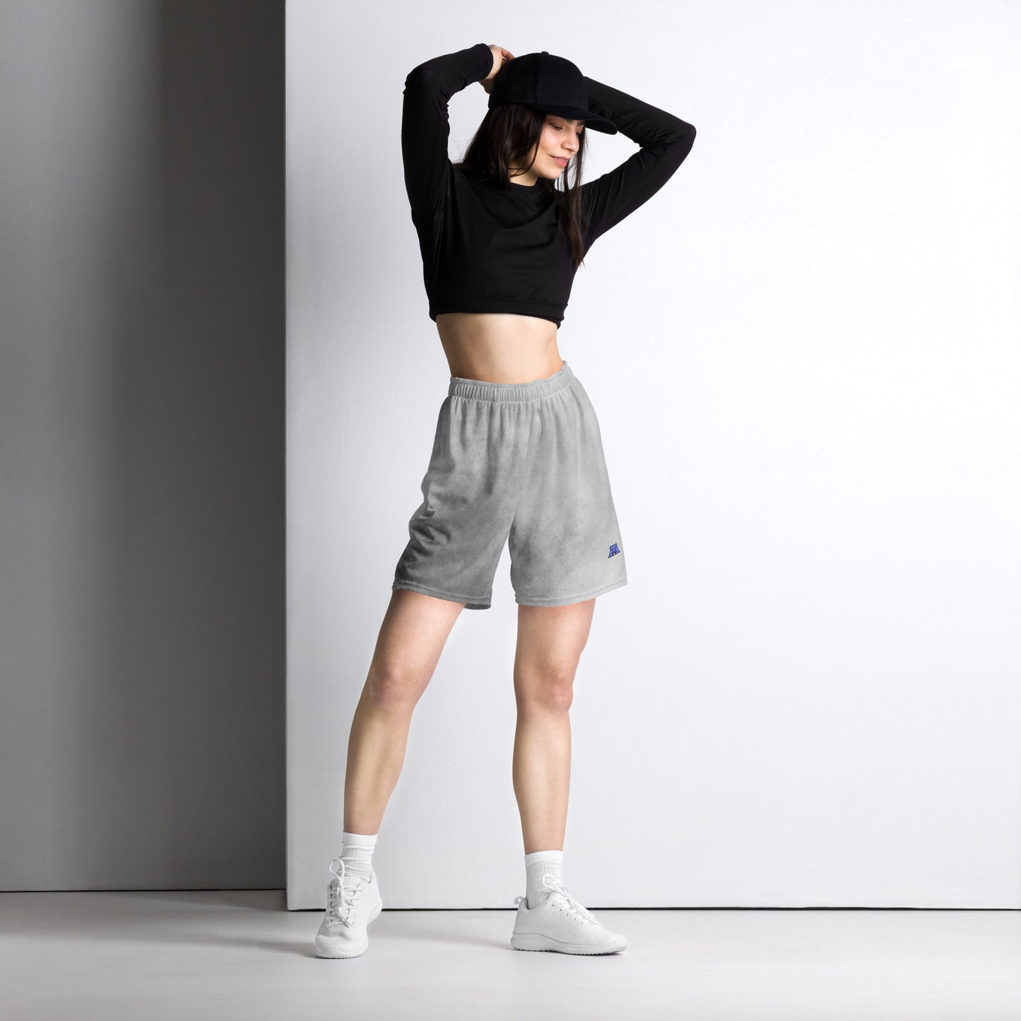 Unisex Mesh Shorts (Viking) Grey