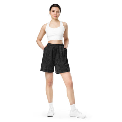 Unisex Mesh Shorts (Hands Of Darkness)