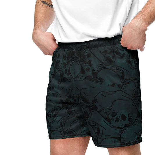 Unisex Mesh Shorts (Skulls Of Tundra)