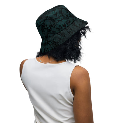 Reversible Bucket Hat (Skulls Of Tundra)