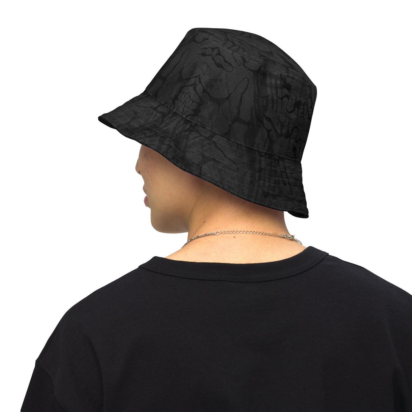 Reversible Bucket Hat (Hands Of Darkness)