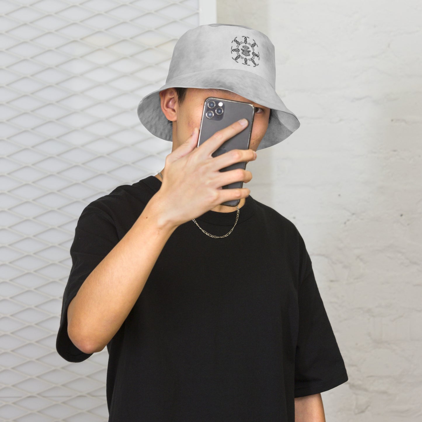 Reversible Bucket Hat (Viking) Grey