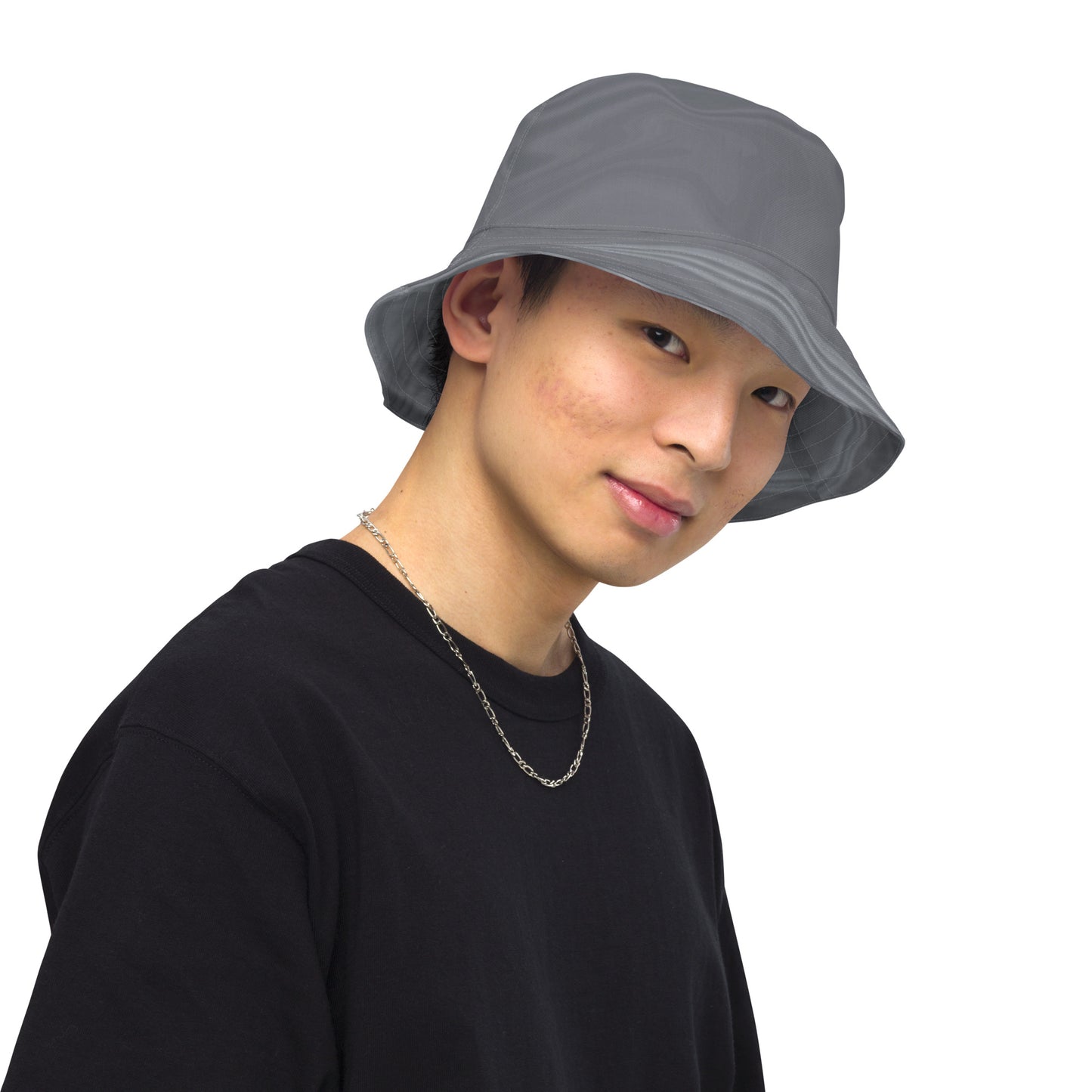 Reversible Bucket Hat (Dark Waves)