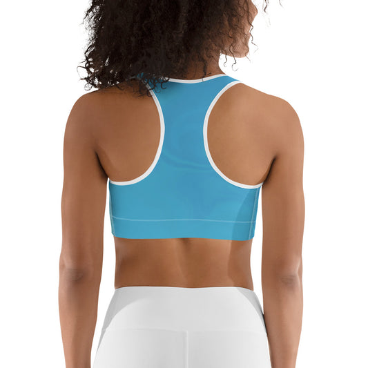 Sports Bra (Whimsi Waves)