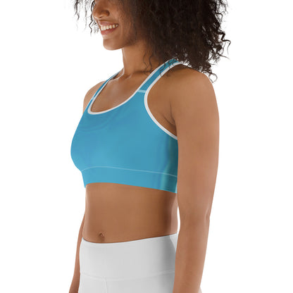 Sports Bra (Whimsi Waves)