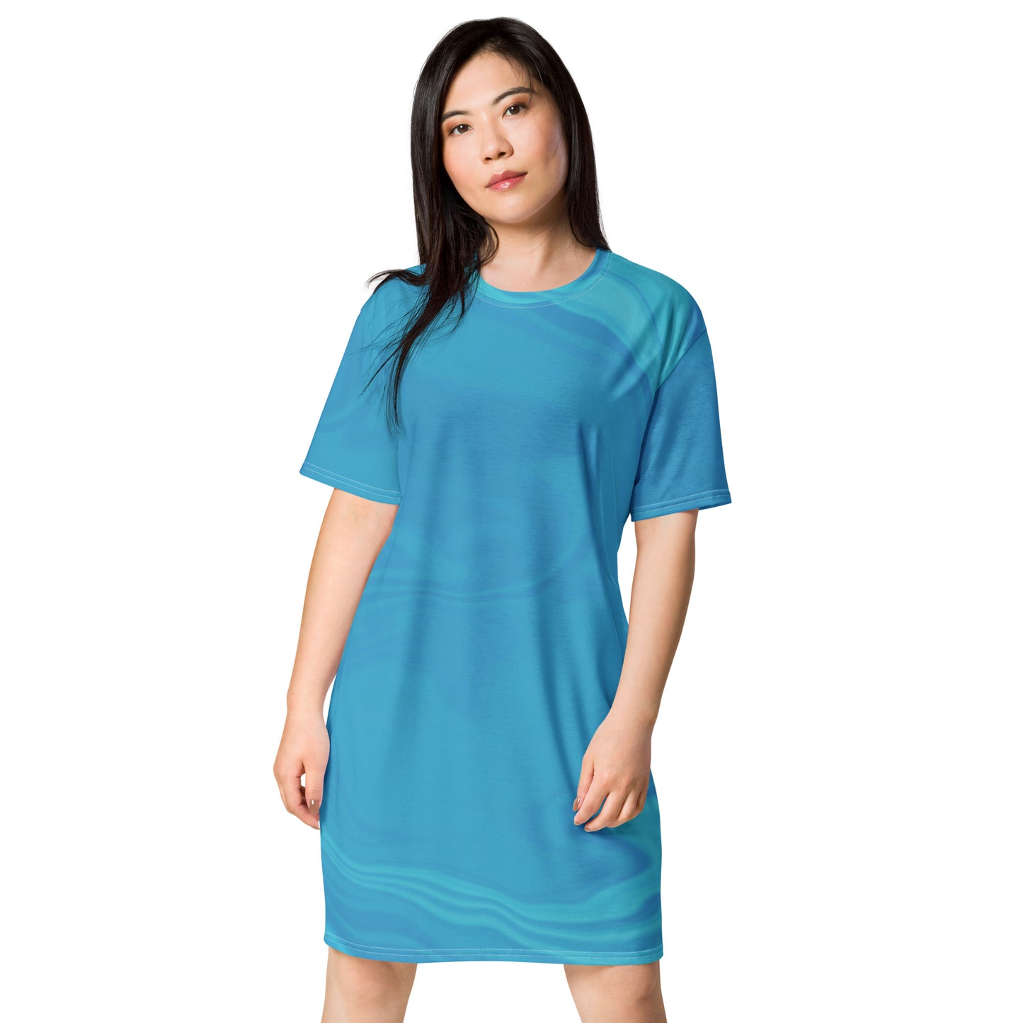 T-shirt Dress (Whimsi Waves)