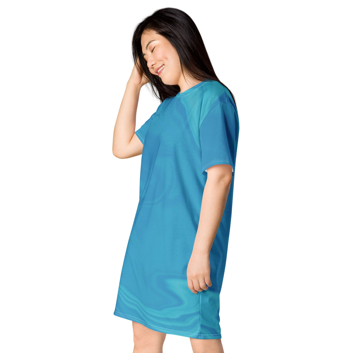 T-shirt Dress (Whimsi Waves)