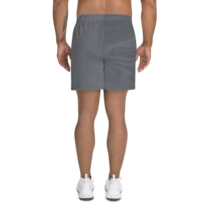 Unisex Athletic Long Shorts (Dark Waves)