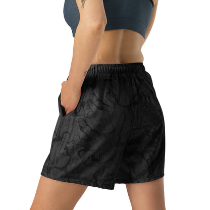 Unisex Athletic Long Shorts (Hands Of Darkness)