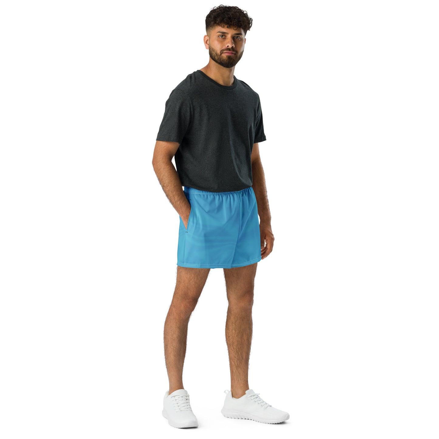 Unisex Athletic Shorts (Whimsi Waves)