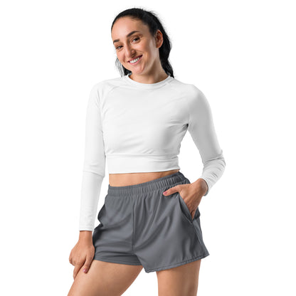 Unisex Athletic Shorts (Dark Waves)