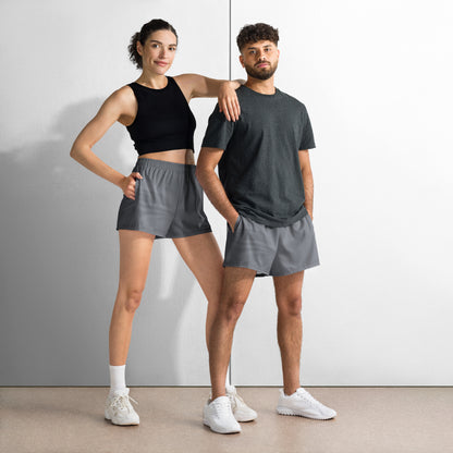 Unisex Athletic Shorts (Dark Waves)