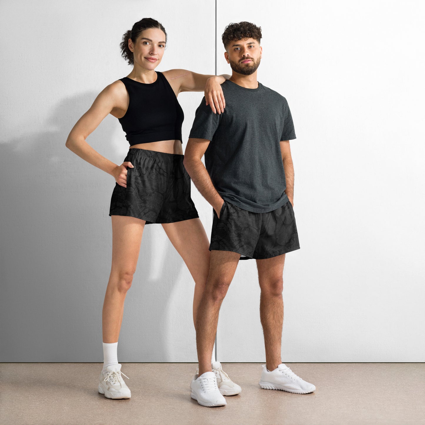 Unisex Athletic Shorts (Hands Of Darkness)