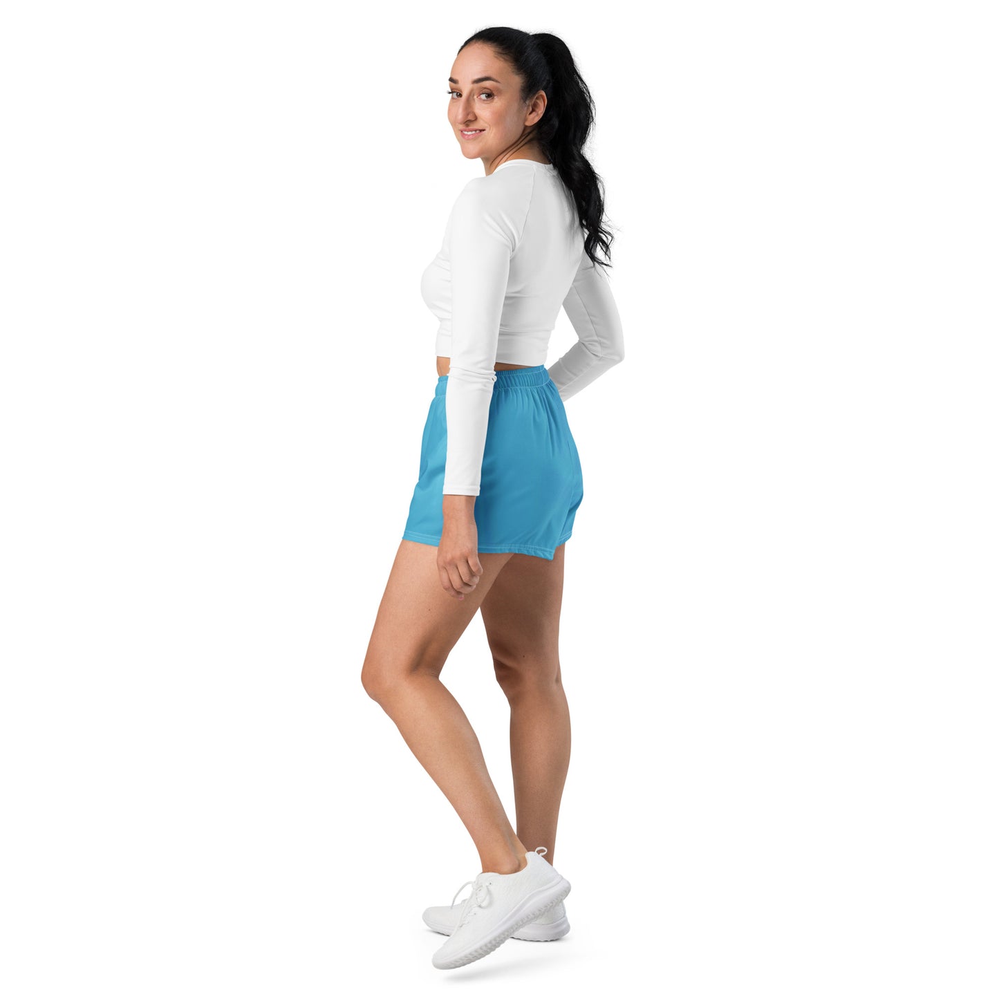 Unisex Athletic Shorts (Whimsi Waves)