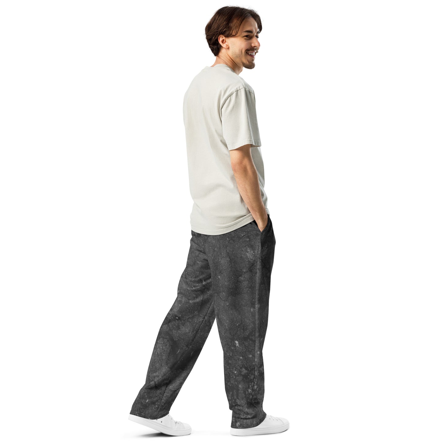 Wide-leg Joggers (Nordic Ash)