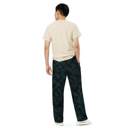 Unisex Wide-Leg Pants