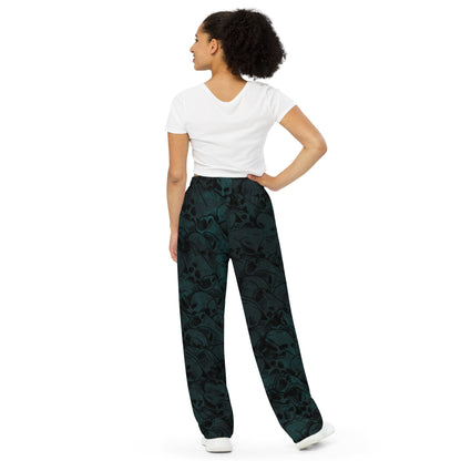 Unisex Wide-Leg Pants