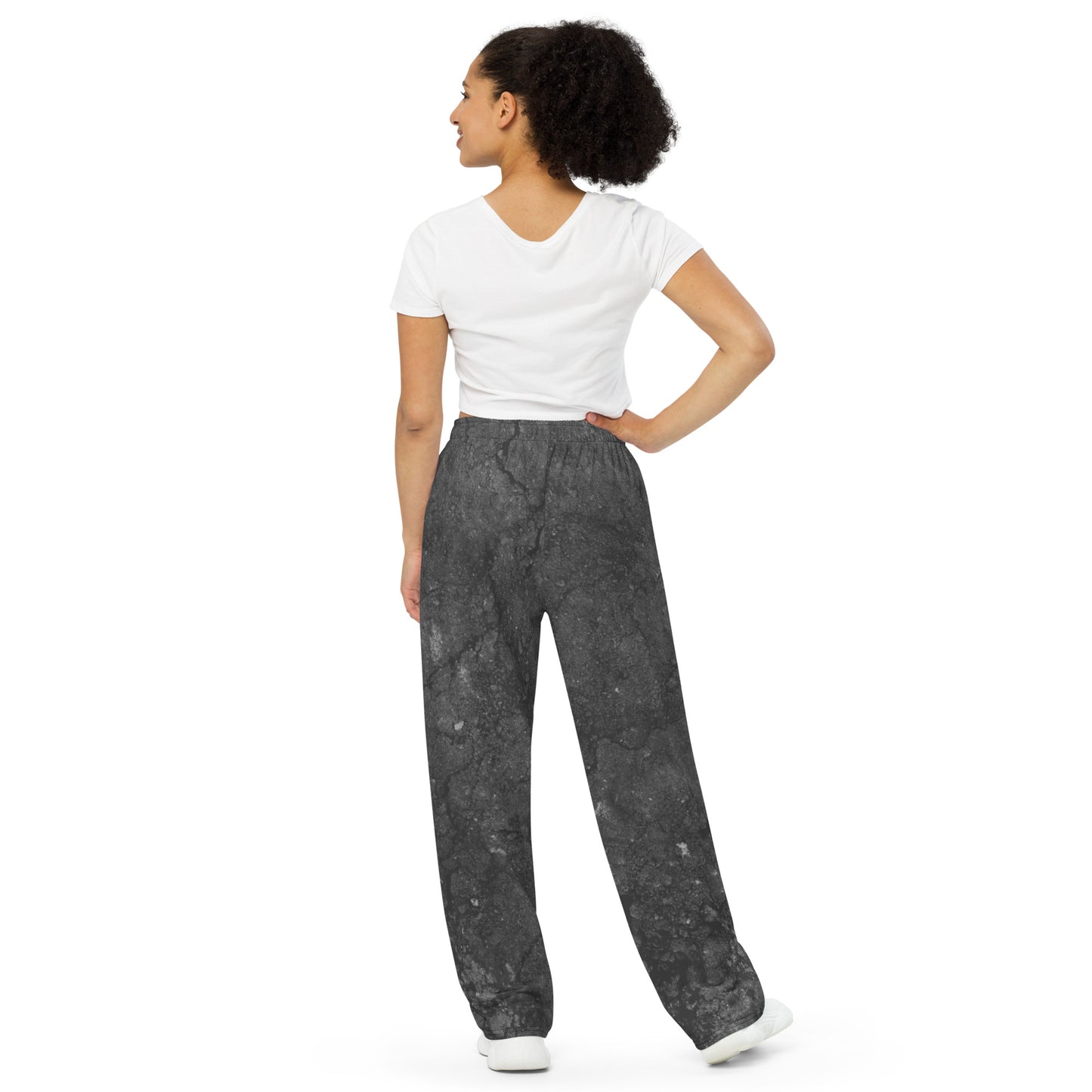 Unisex Wide-leg Pants (Nordic Ash)