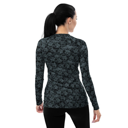 Women's Rash Guard (Wolfs Of Fire)