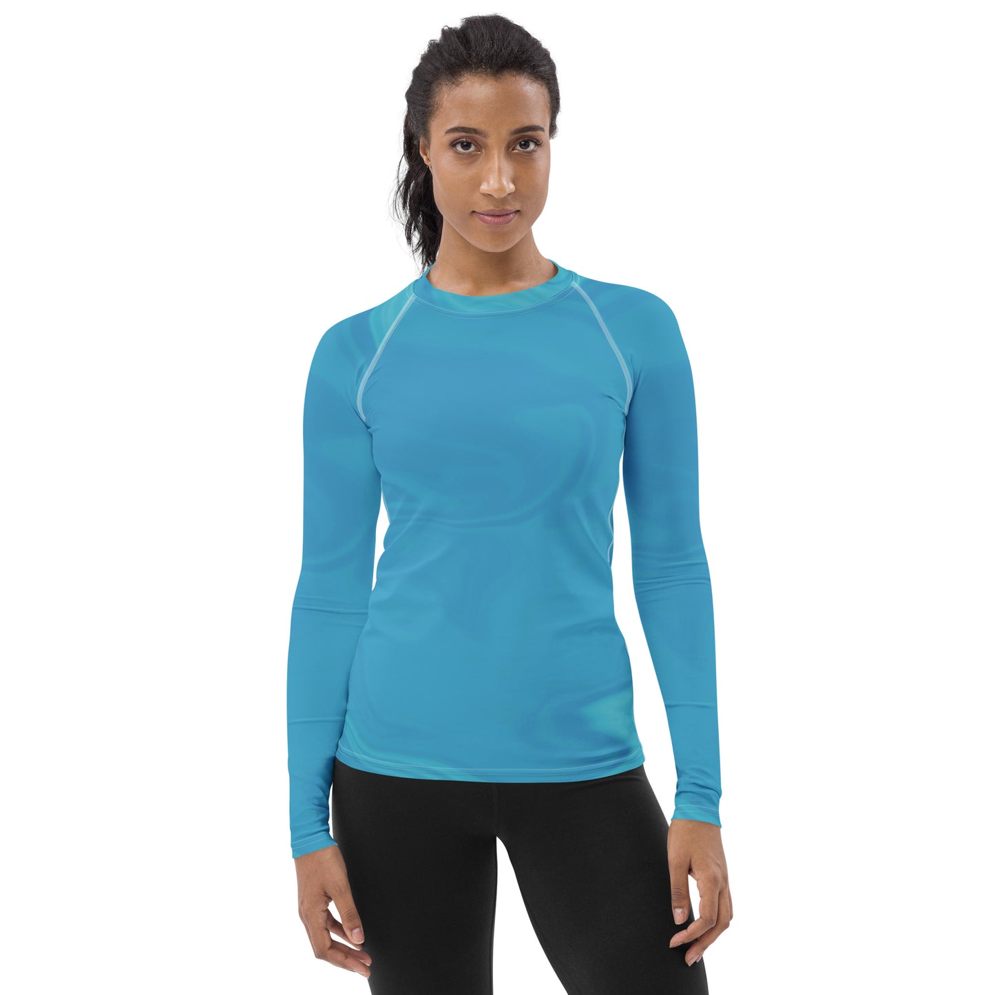 Women's Rash Guard (Whimsi Waves)