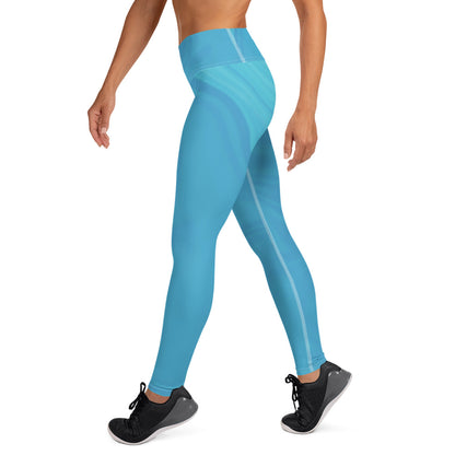 Yoga Leggings (Whimsi Waves)