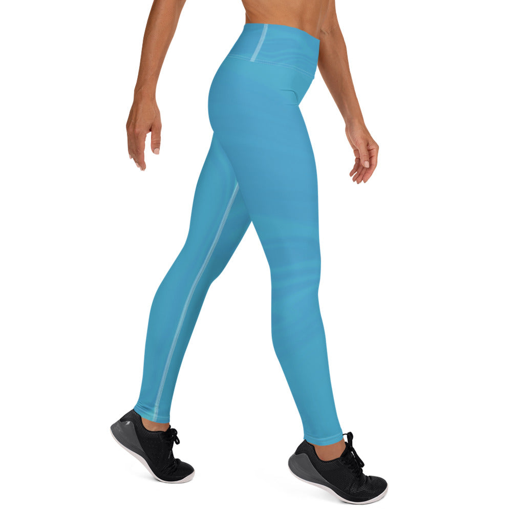 Yoga Leggings (Whimsi Waves)